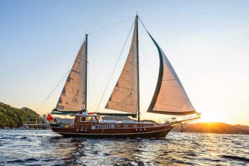 Goleta turca con 3 cabinas en venta Marmaris Turquia