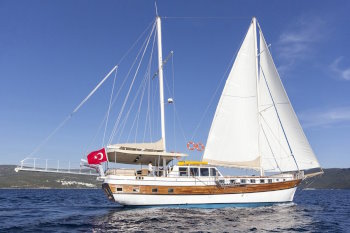 satılık çift motorlu gulet